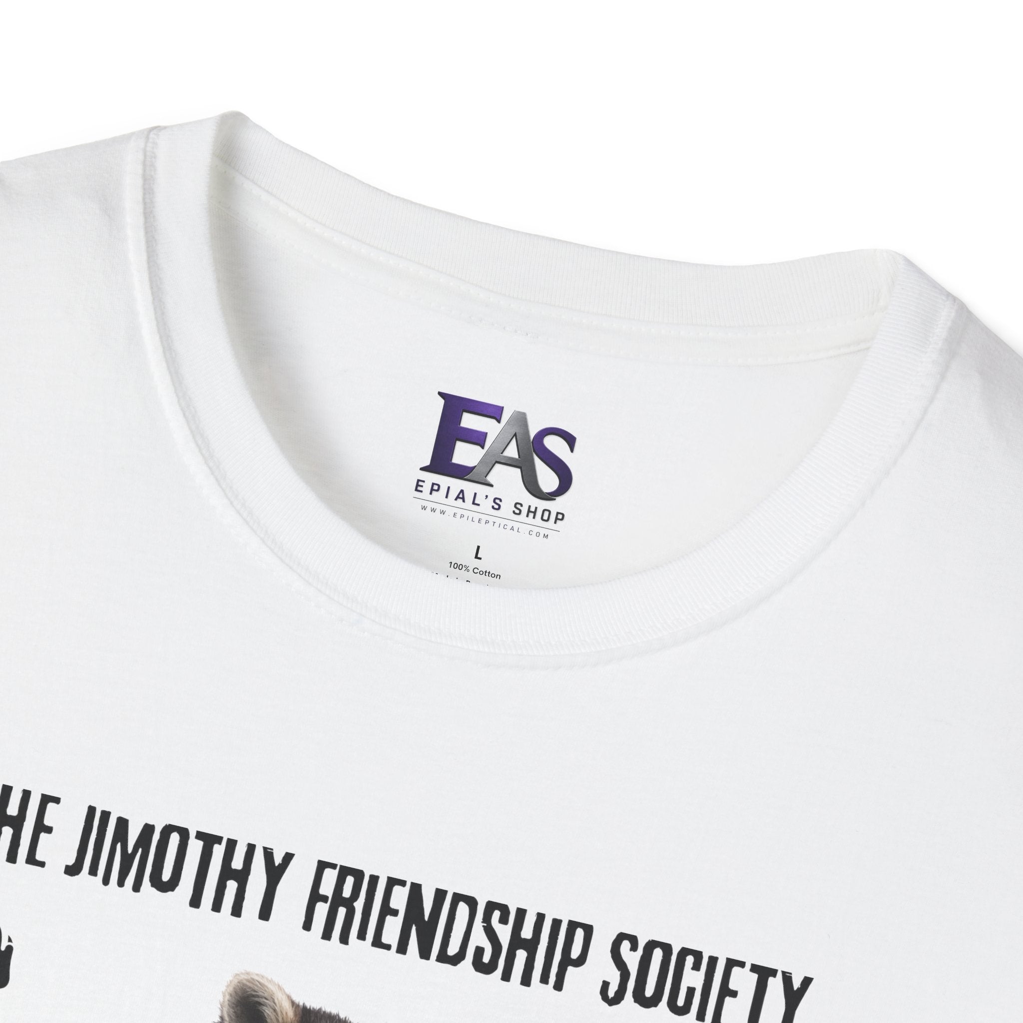 The Jimothy Friendship Society T-Shirt | Raccoon and Kitten Tee