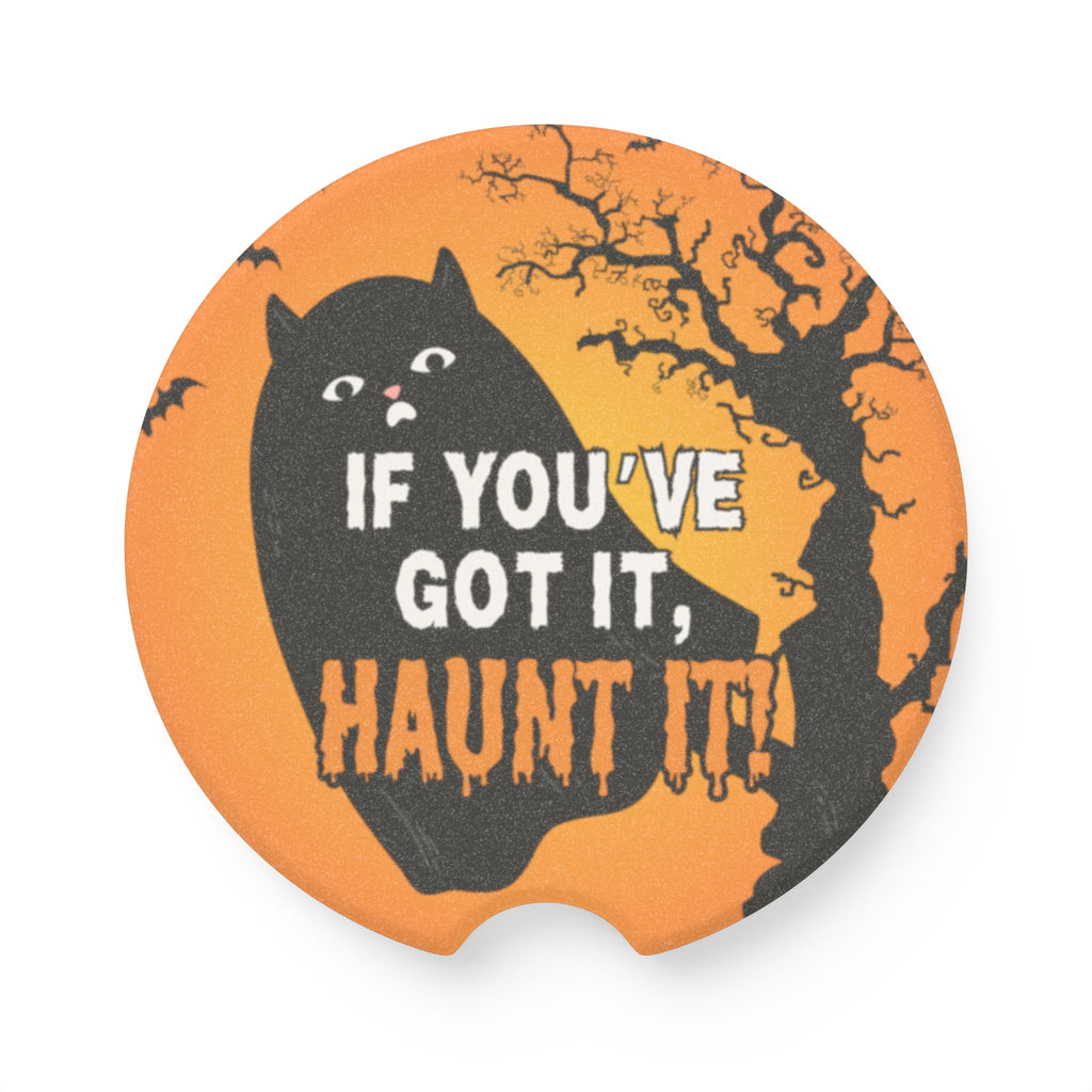 Haunt It Soapstone Car Coaster
