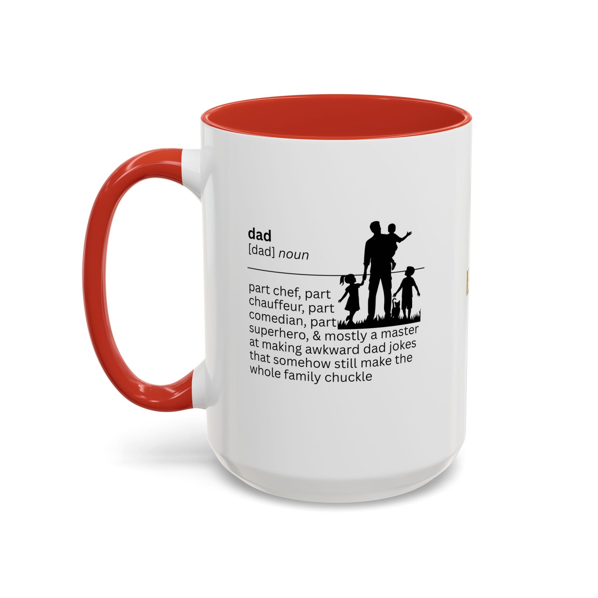 Dad Jokes Accent Coffee Mug - Perfect Gift for Dads