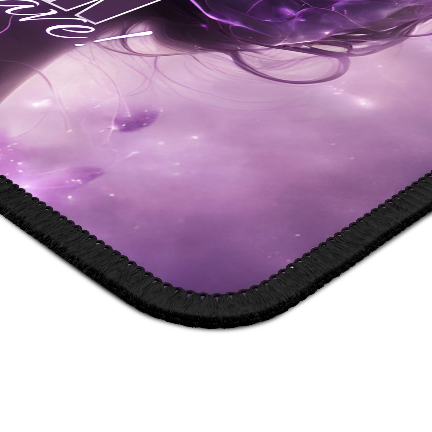 Purple Brain Be Brave Gaming Mouse Pad