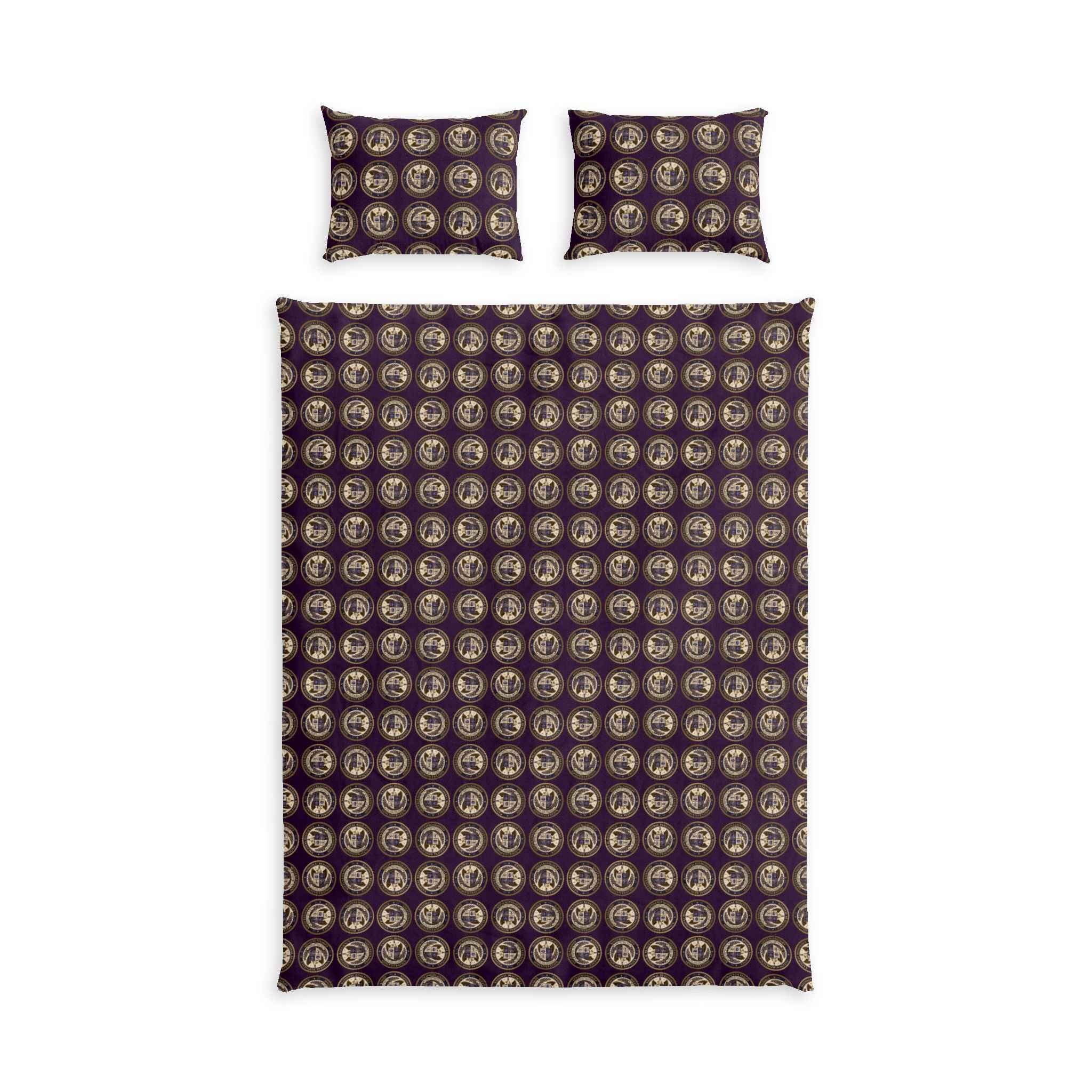 National Resilience Administration Cotton Duvet Cover Set | Epilepsy Awareness Bedding