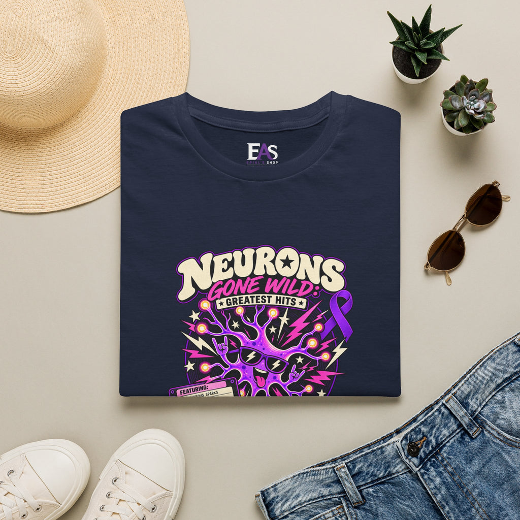 Neurons Gone Wild: Greatest Hits Epilepsy Awareness T-Shirt