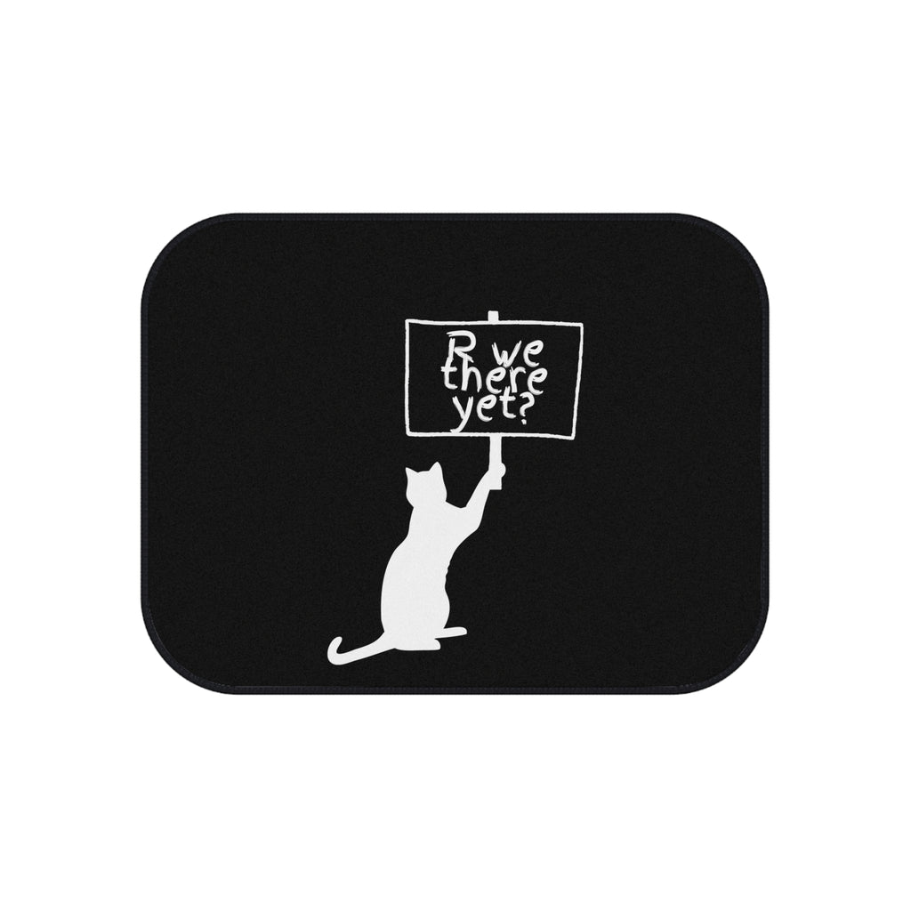 Are We There Yet? Cat Floor Mats – Set of 4