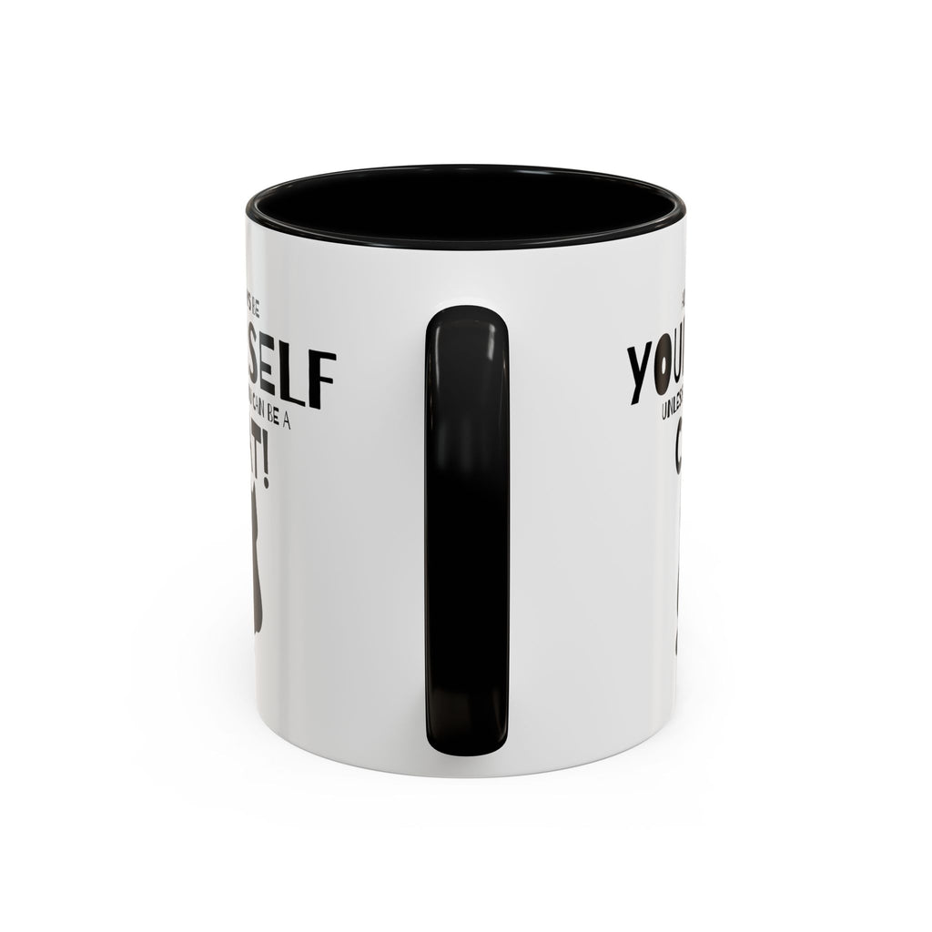 Whimsical Cat Lover Coffee Mug - Always Be Yourself