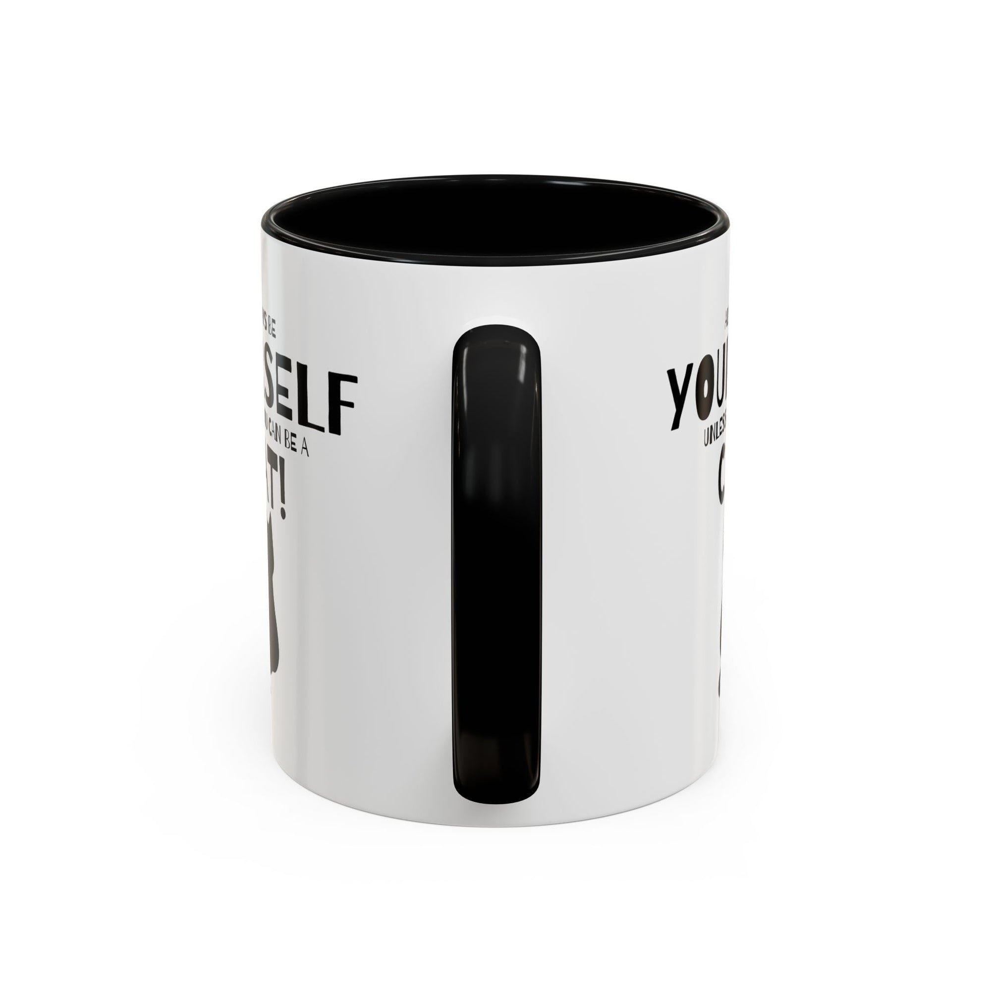 Whimsical Cat Lover Coffee Mug - Always Be Yourself