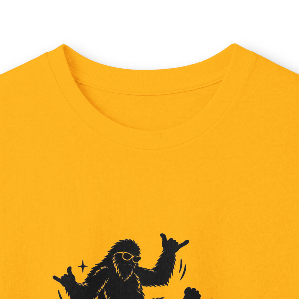 Squatch Scratch Long Sleeve Tee — Bigfoot Graphic Shirt