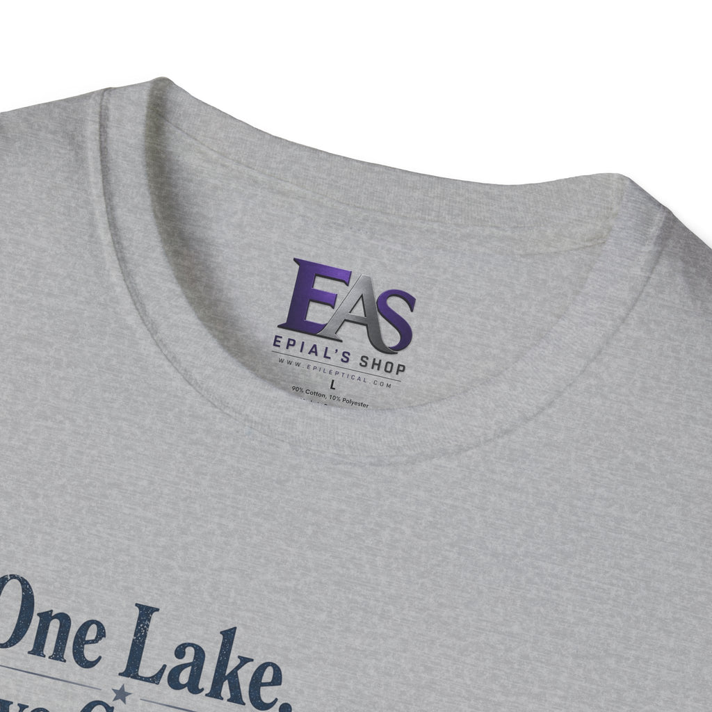 One Lake. Two Countries. Several Opinions. Lake Ontario Humor T-Shirt