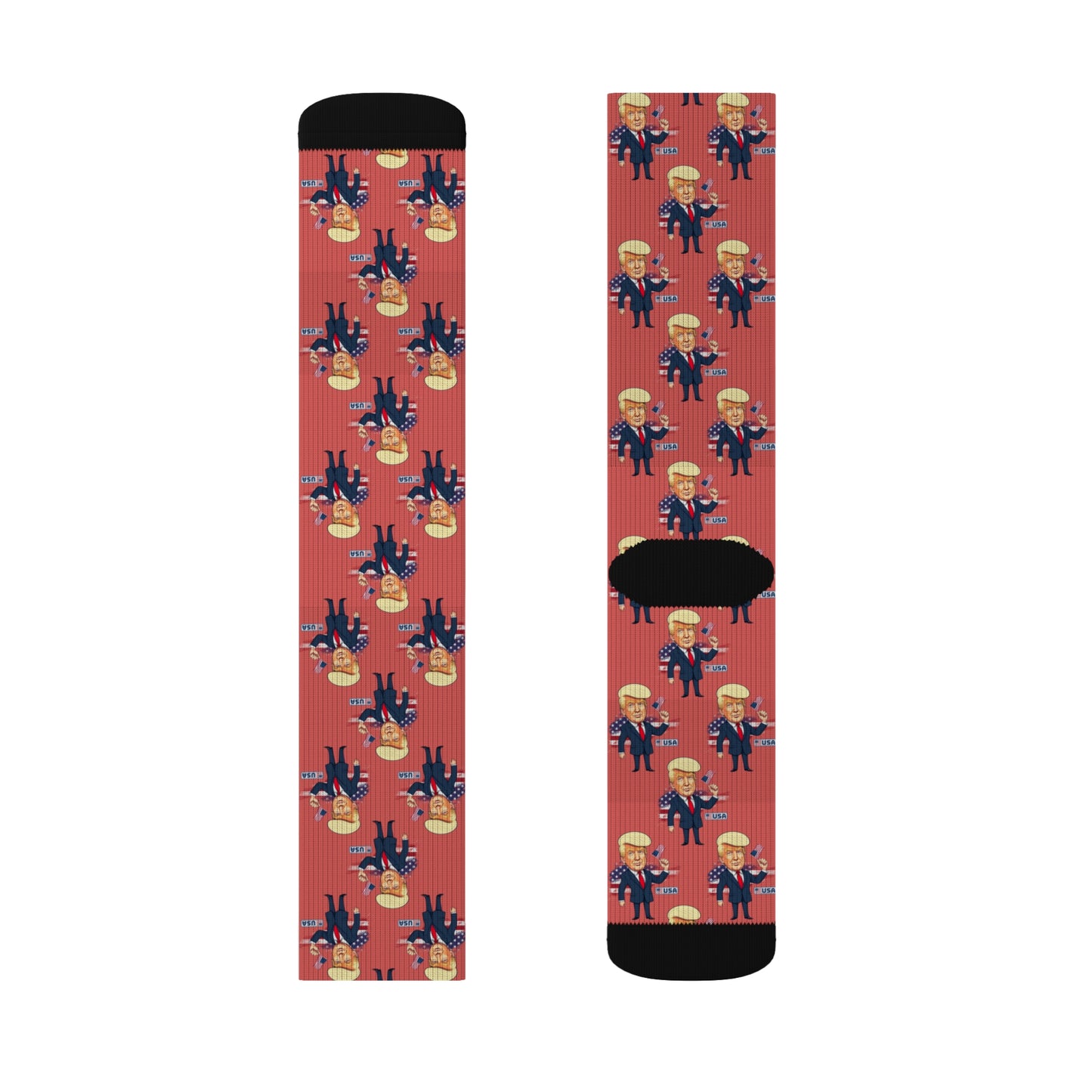Fun Political Design Socks - Perfect for Casual Wear and Gifts