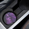 Purple Ribbon Soapstone Car Coaster - Accessories, Auto, Coasters - EpiAl's Shop