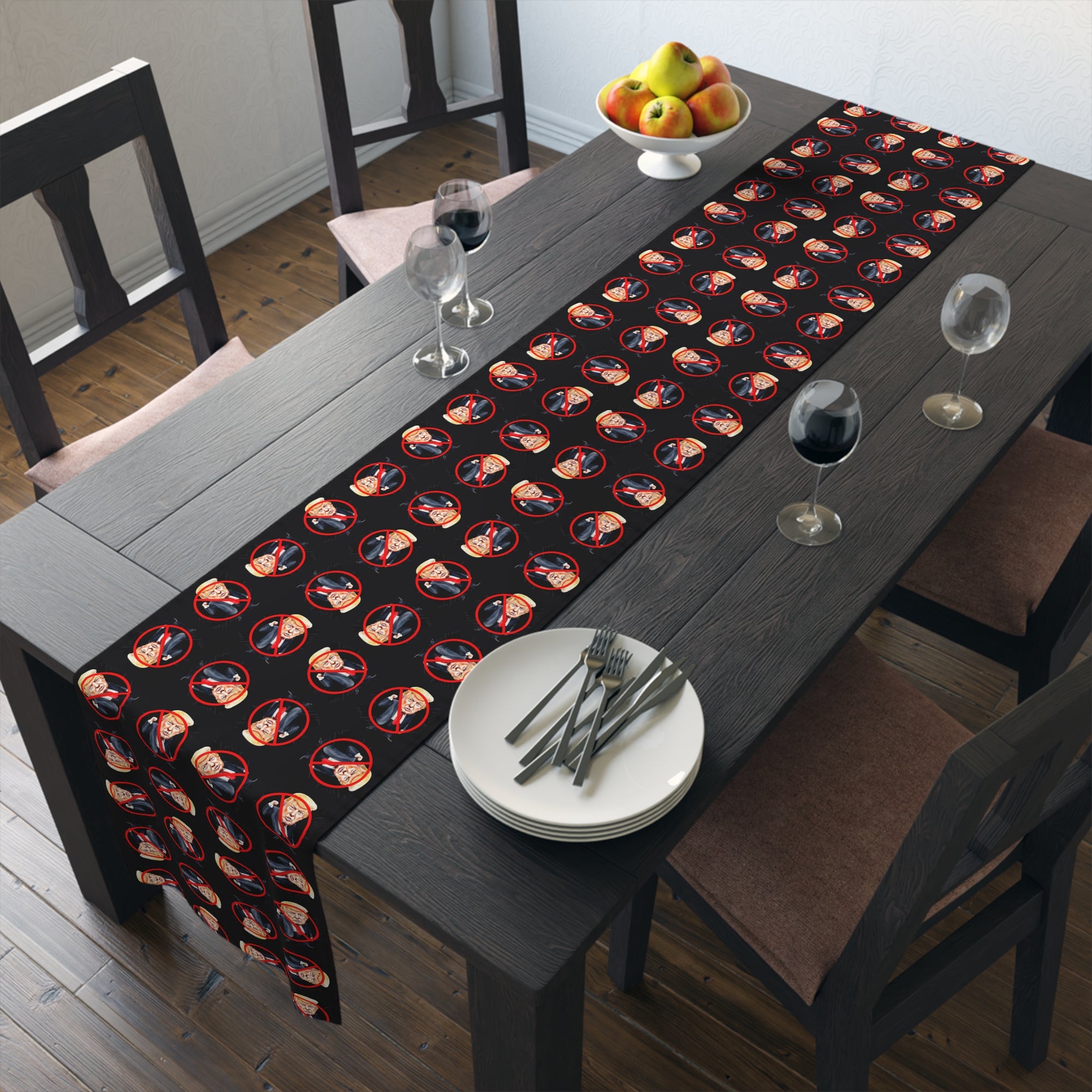 Trump Hater Table Runner