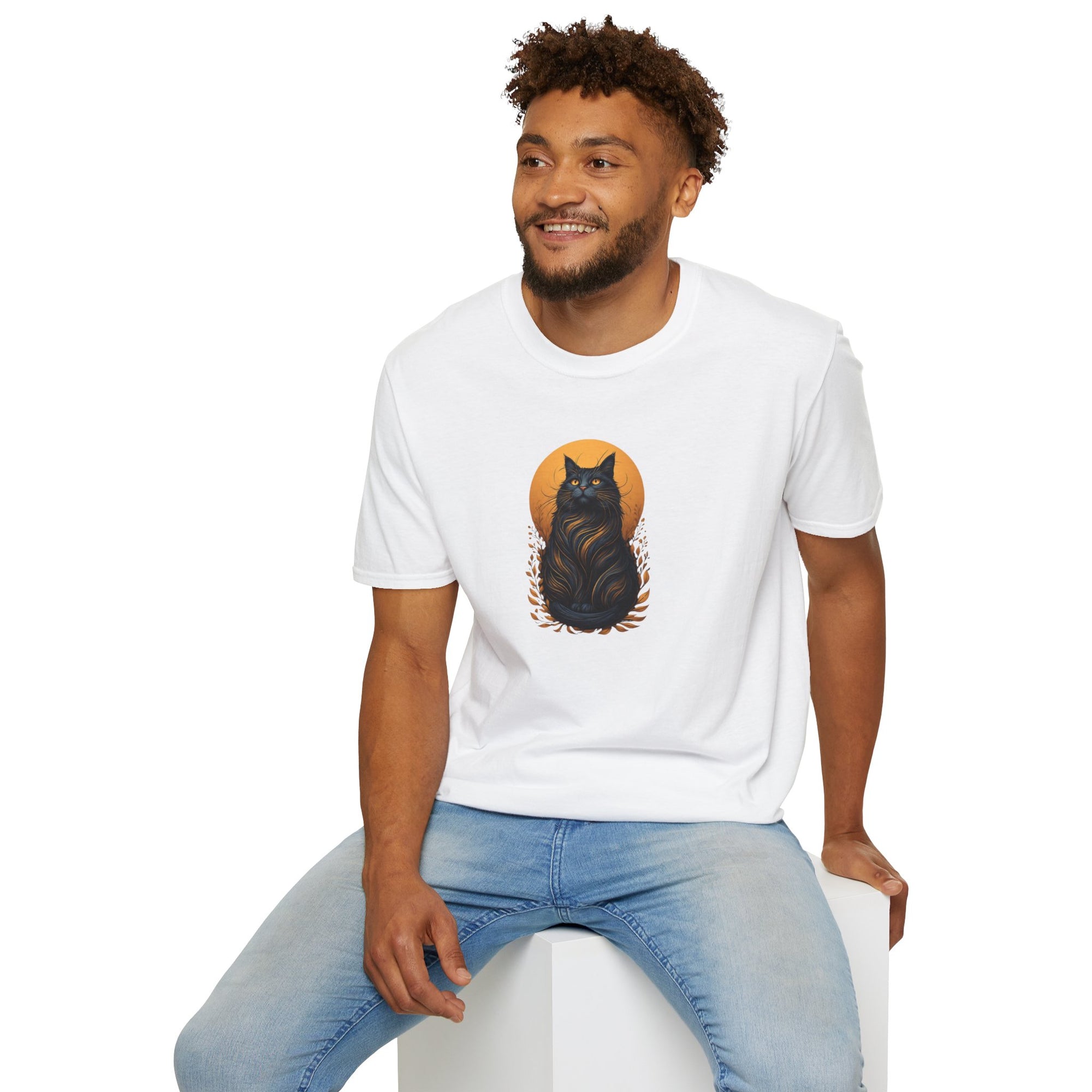 Cat Lover's Unisex T-Shirt, Softstyle Tee for Pet Owners