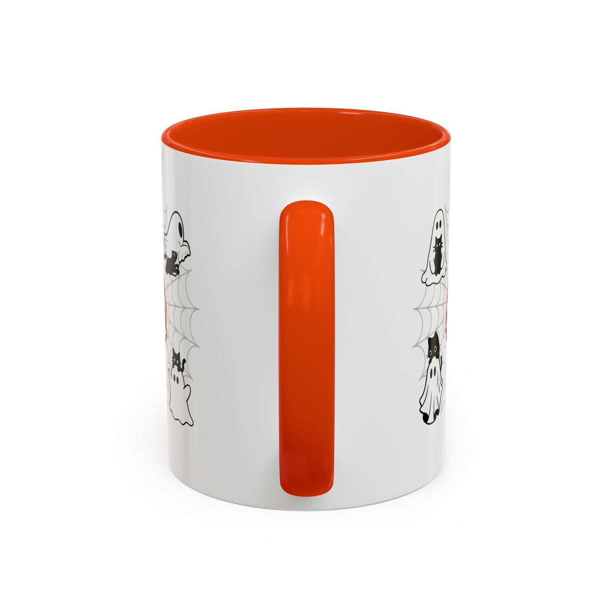 Ghost Cats Halloween Accent Mug (11oz, 15oz)