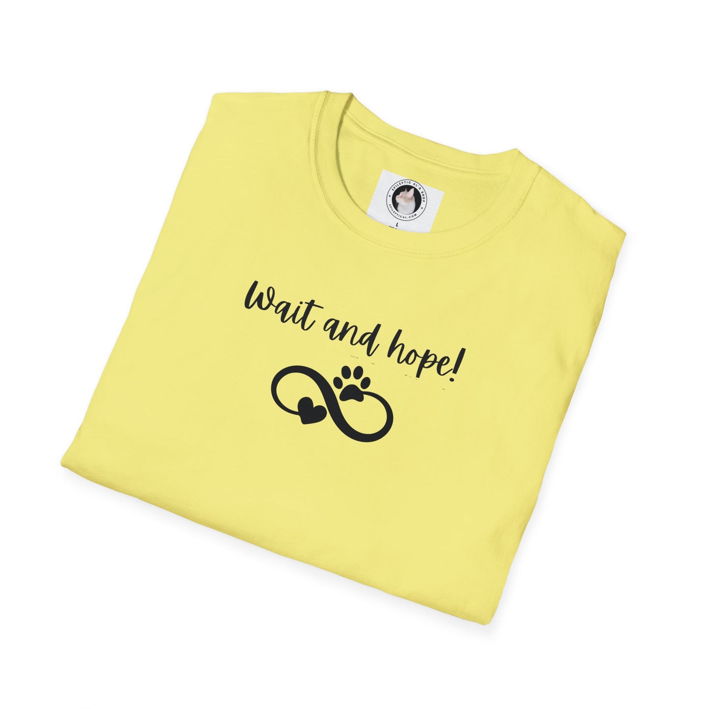 Wait and Hope Unisex Softstyle T - Shirt - T - Shirt - Epileptic Al’s Shop