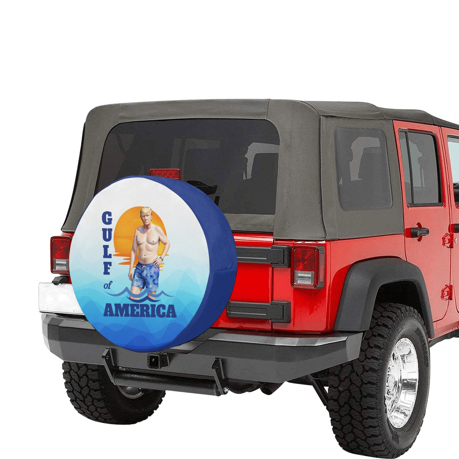 Gulf Coast Trump Spare Tire Cover (Small)(15")