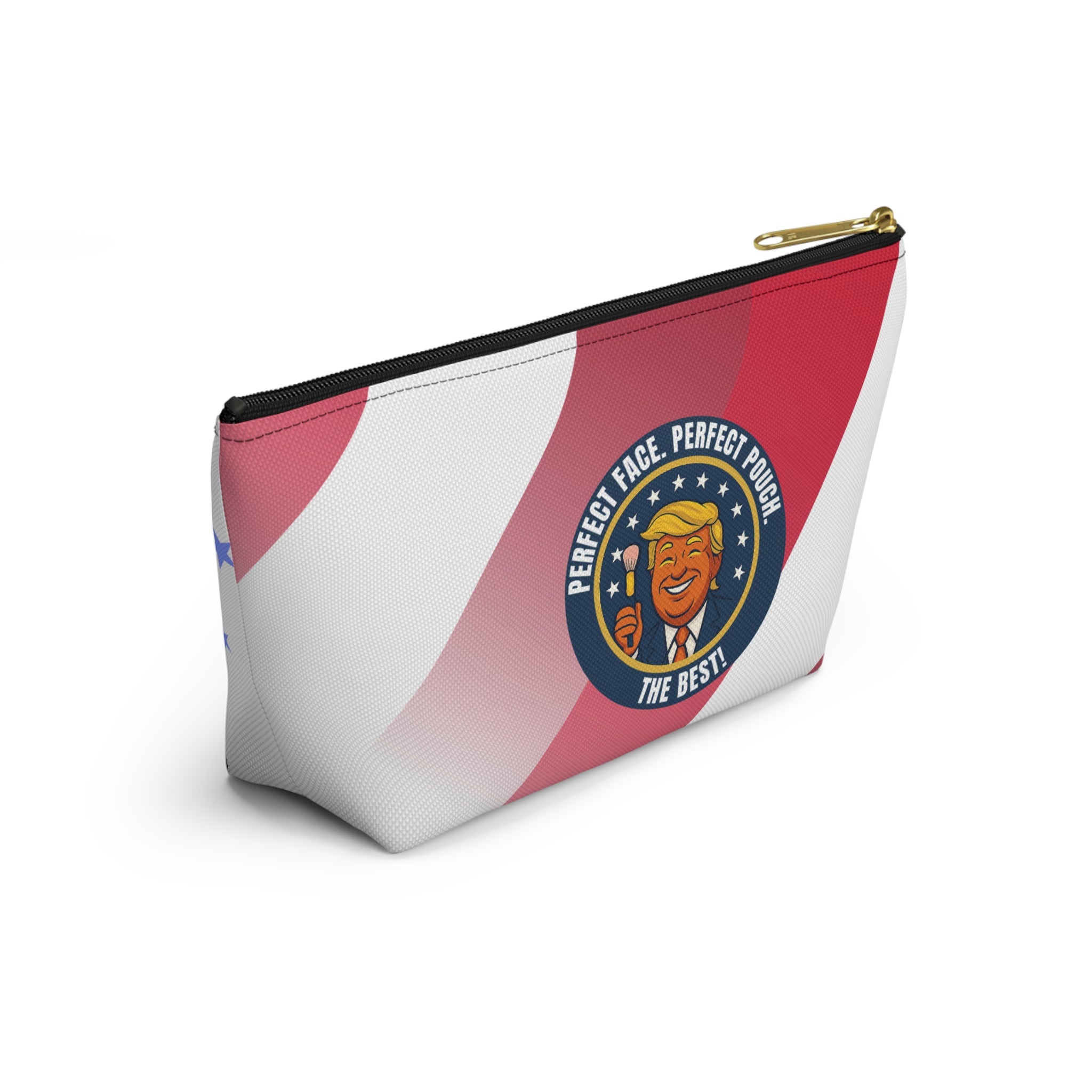 Mock Presidential Seal Makeup Pouch – “Perfect Face. Perfect Pouch.”