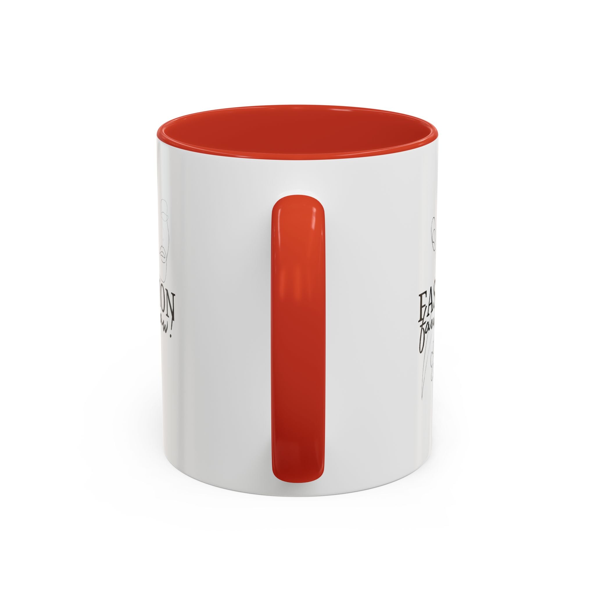 Photo depicting the ​Fashion Faux Paw Accent Coffee Mug (11, 15oz) from EpiAl's Shop.