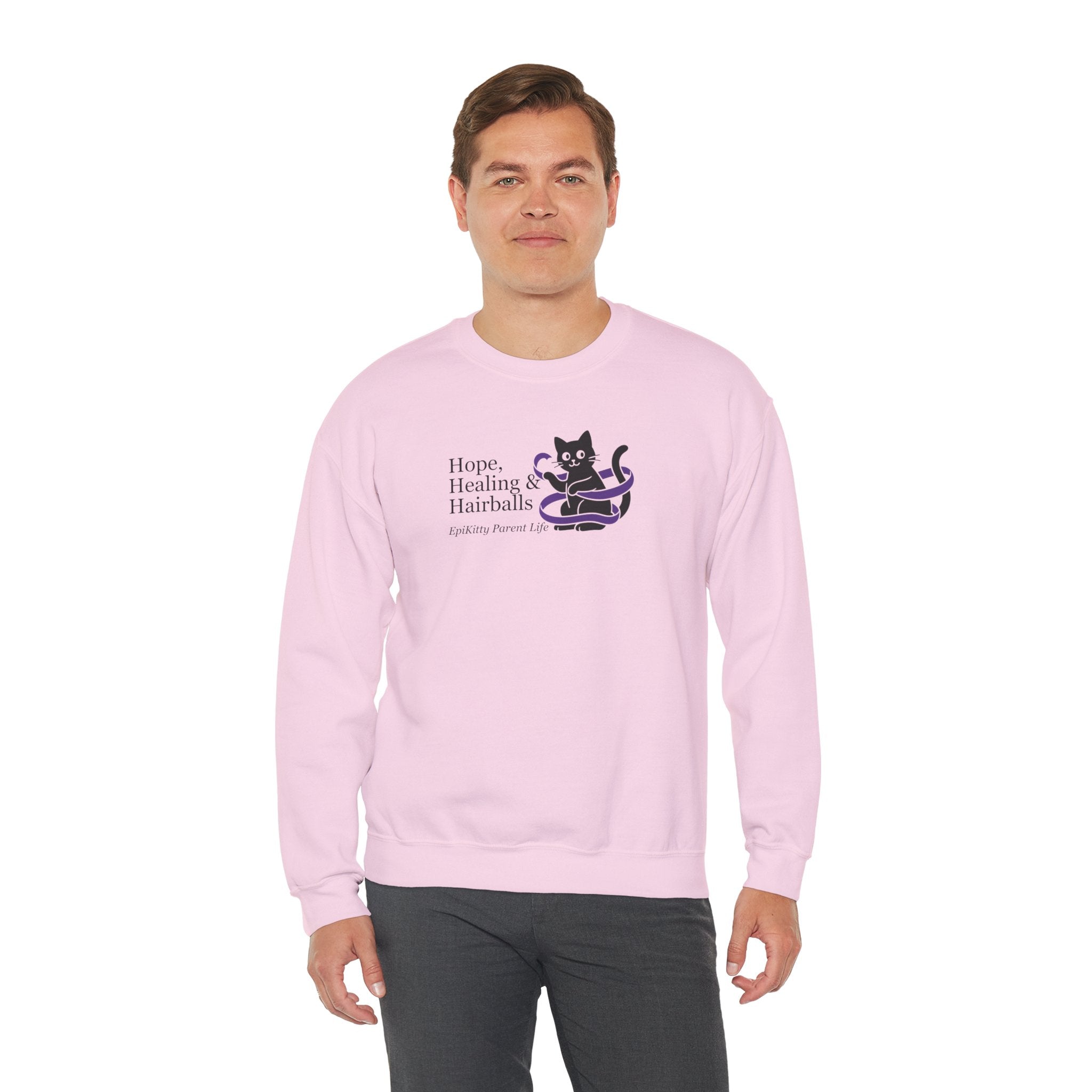 “Hope, Healing & Hairballs” Epikitty Parent Life Sweatshirt
