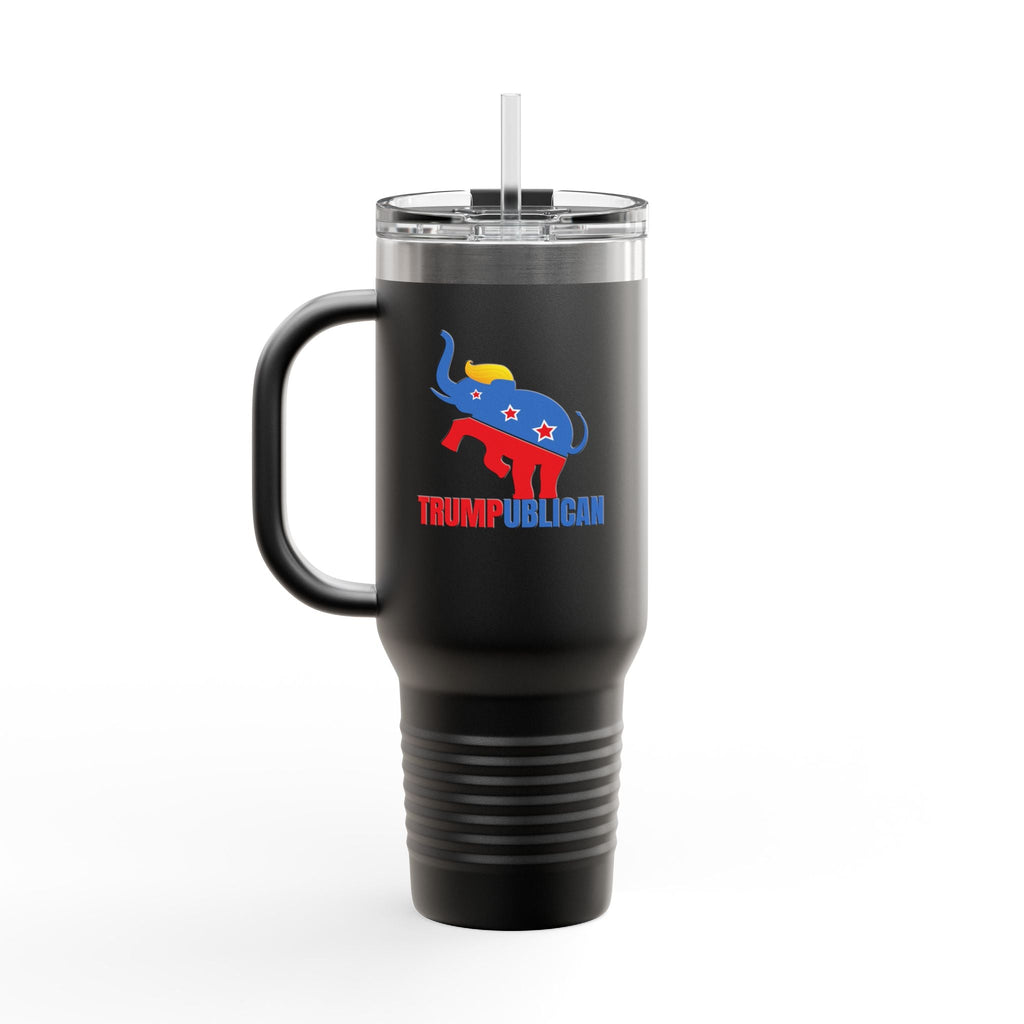 Trumpublican Patriotic Insulated Travel Mug - 40oz Printify