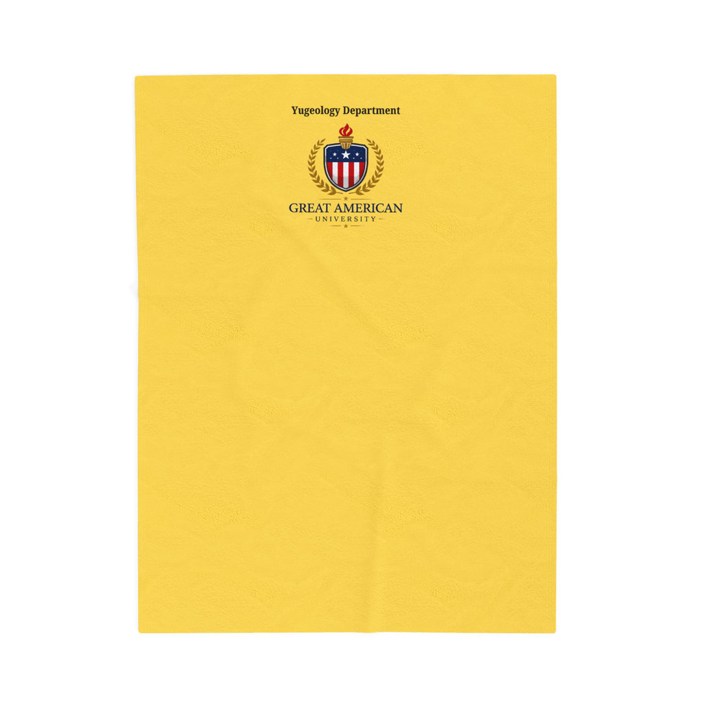 Yugeology Department Blanket – Great American University Parody Throw