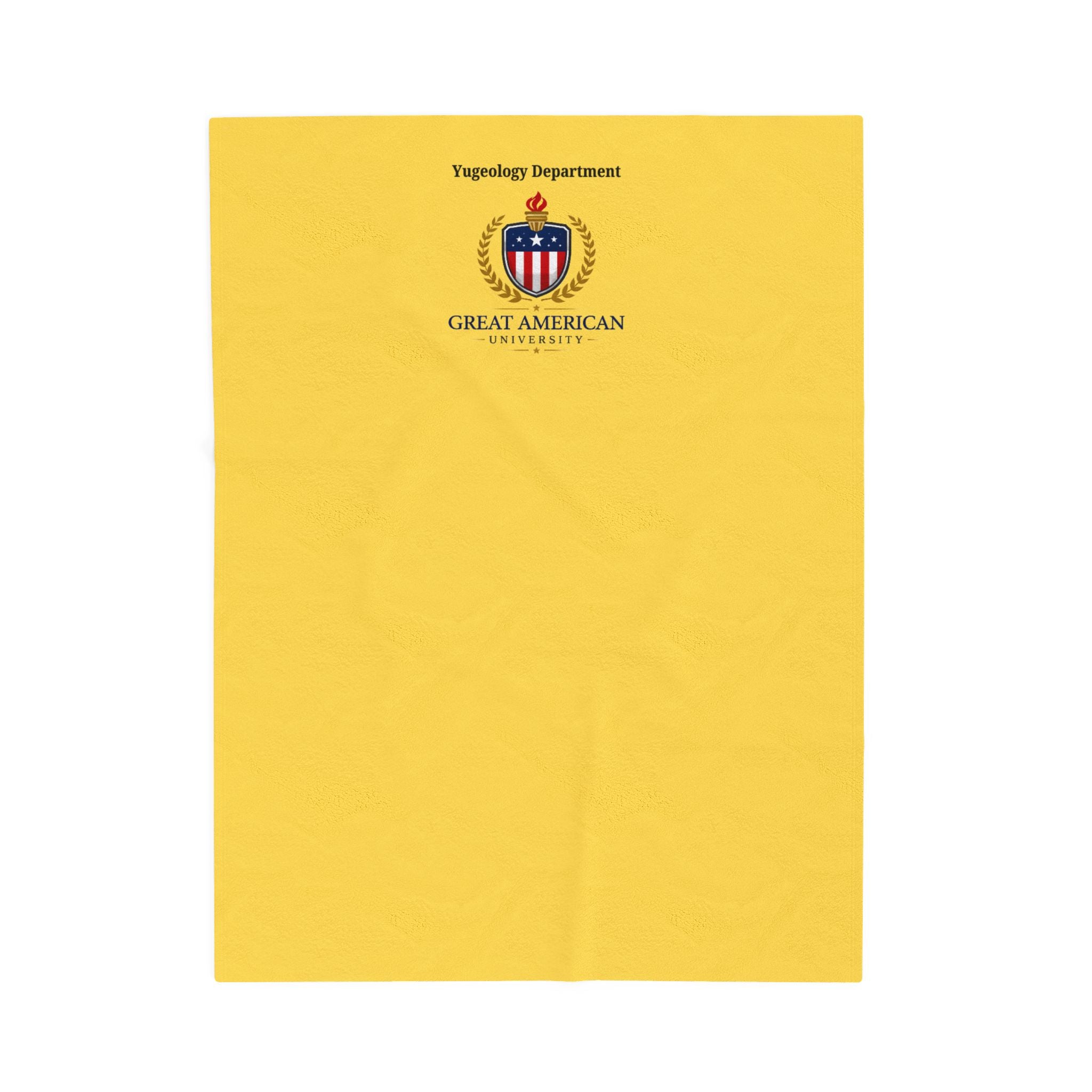 Yugeology Department Blanket – Great American University Parody Throw