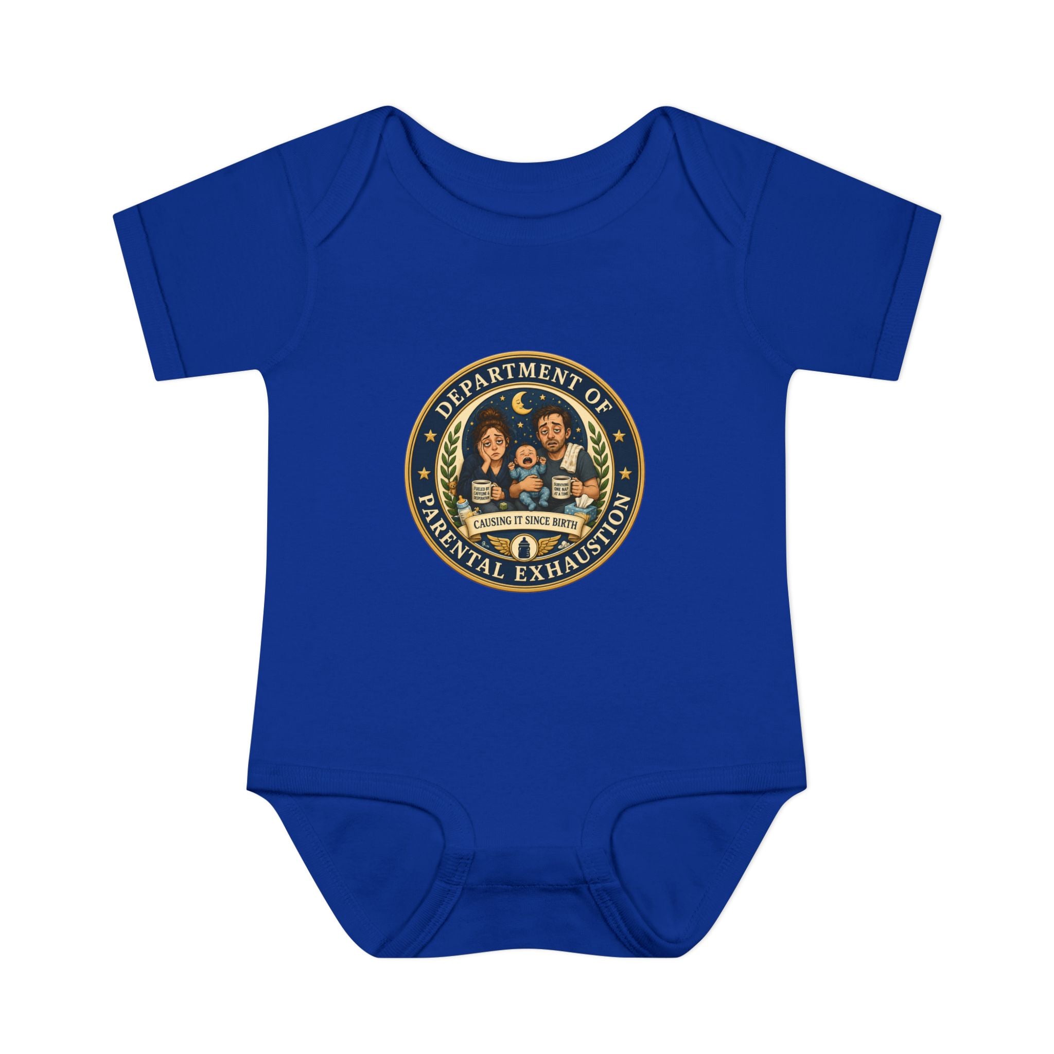 Department of Parental Exhaustion Infant Bodysuit | Baby Onesie