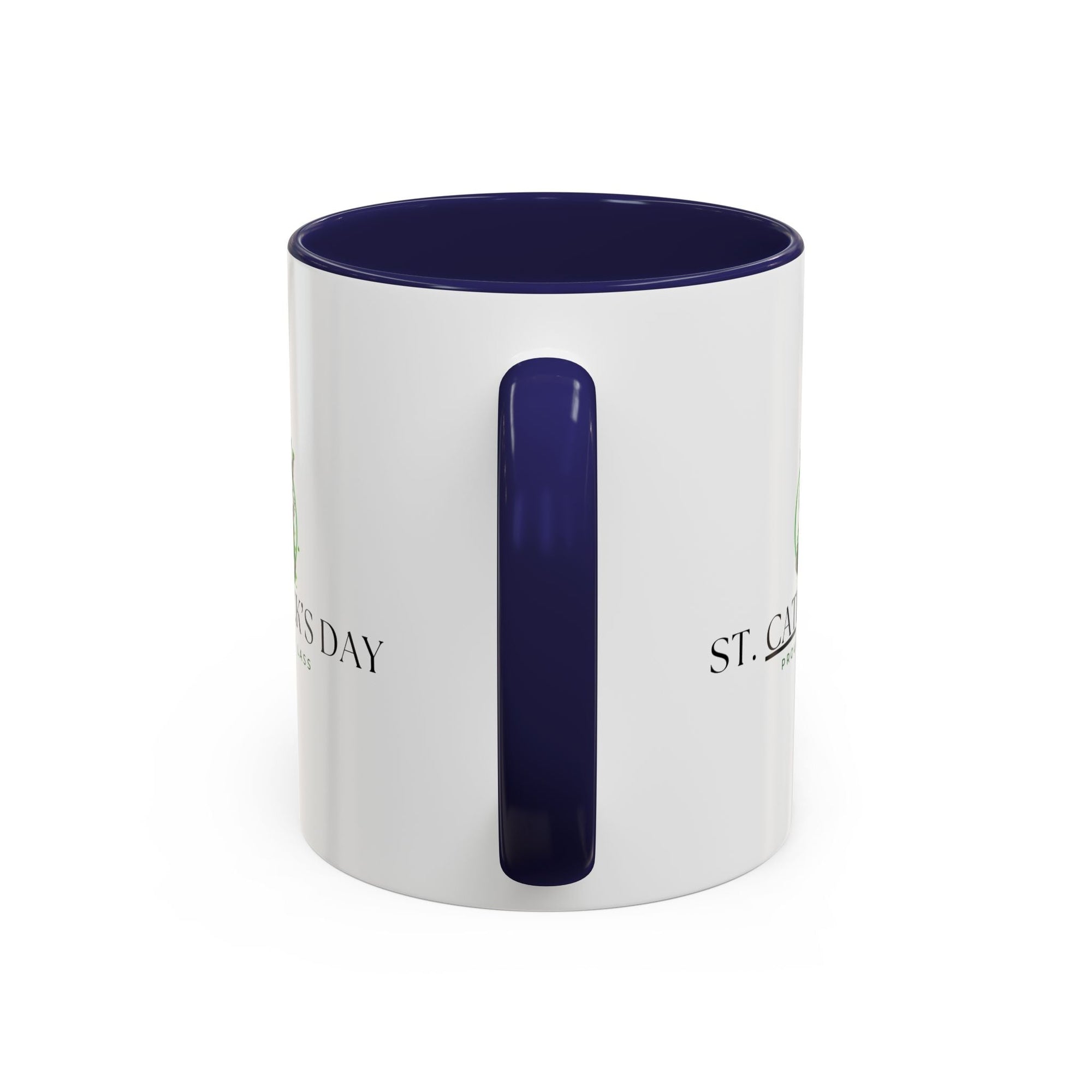 St. Patrick's Day Cat Coffee Mug - Proud Cat Lass Design Printify