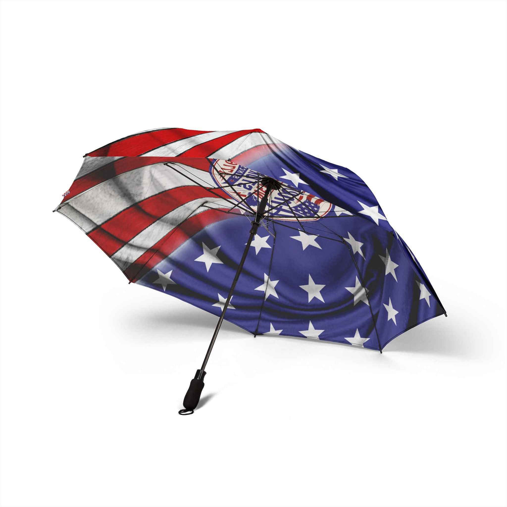 America: Weathering Storms Since 1776 Patriotic Umbrella