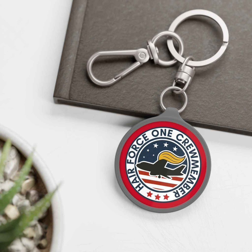 Hair Force One Crew Keychain – Parody Design