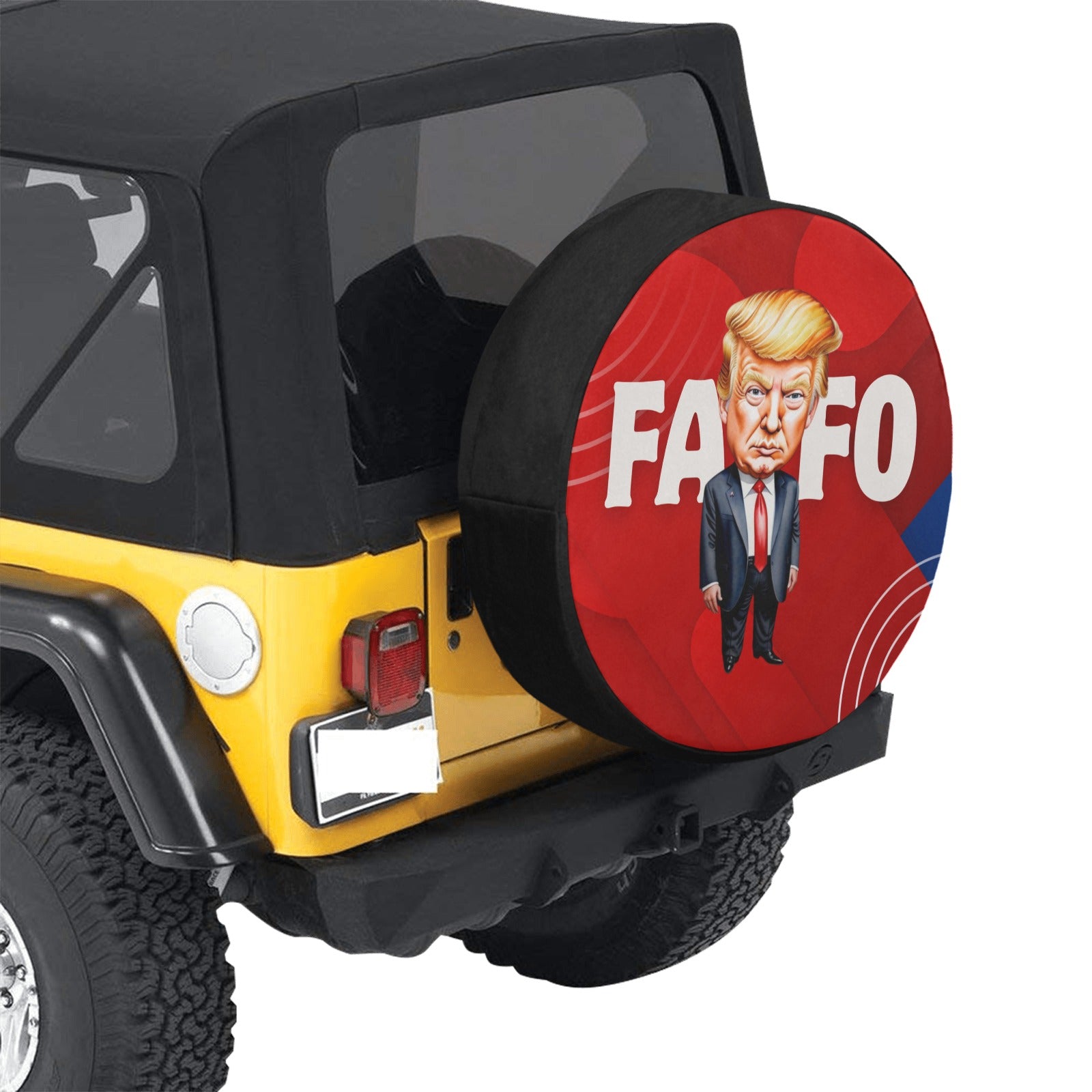 Trump FAFO Spare Tire Cover (Medium)(16")