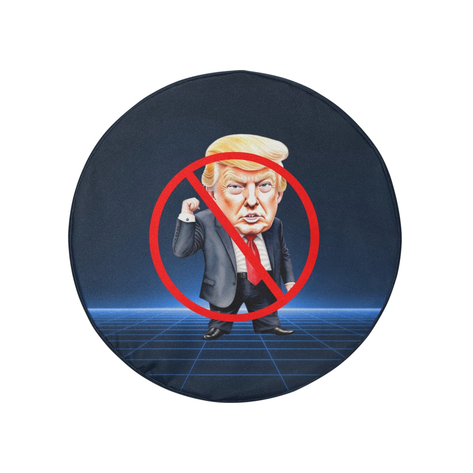 Anti-Trump Spare Tire Cover (Medium)(16")