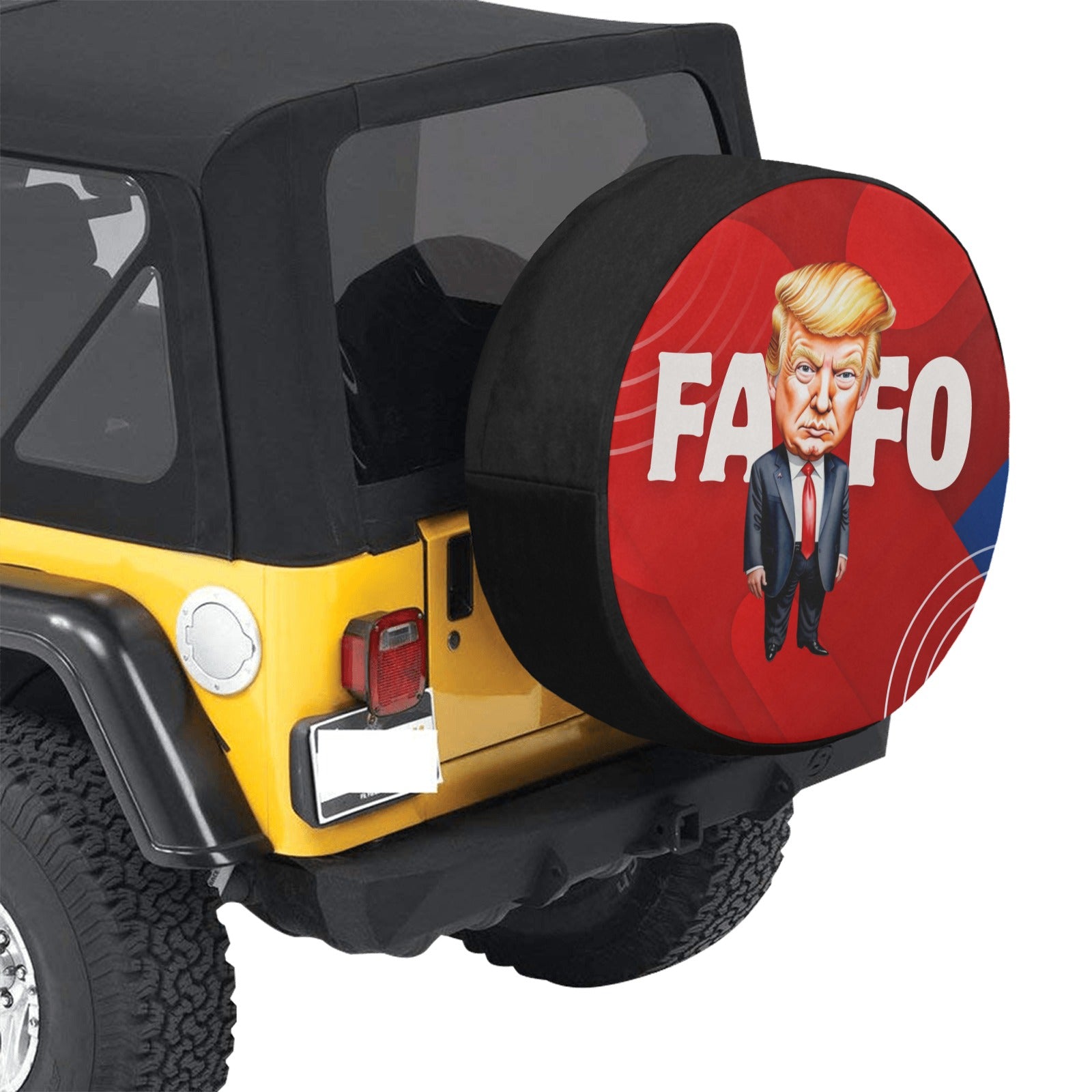 Trump FAFO Spare Tire Cover (Large)(17")