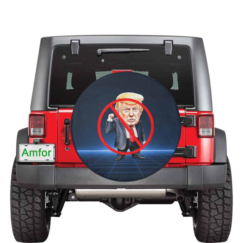Anti-Trump Spare Tire Cover (Large)(17")