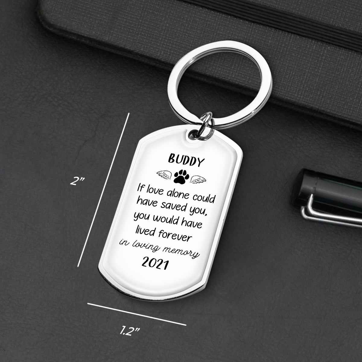 “If Love Alone Could Have Saved You…” Personalized Pet Loss Gift