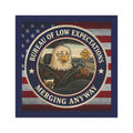 Bureau of Low Expectations Bumper Magnet | Merging Anyway