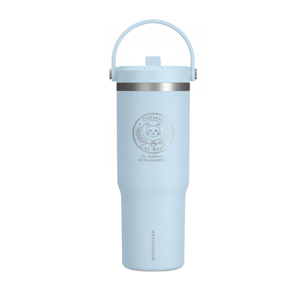 Official Cat Staff Engraved 32 oz Insulated Tumbler