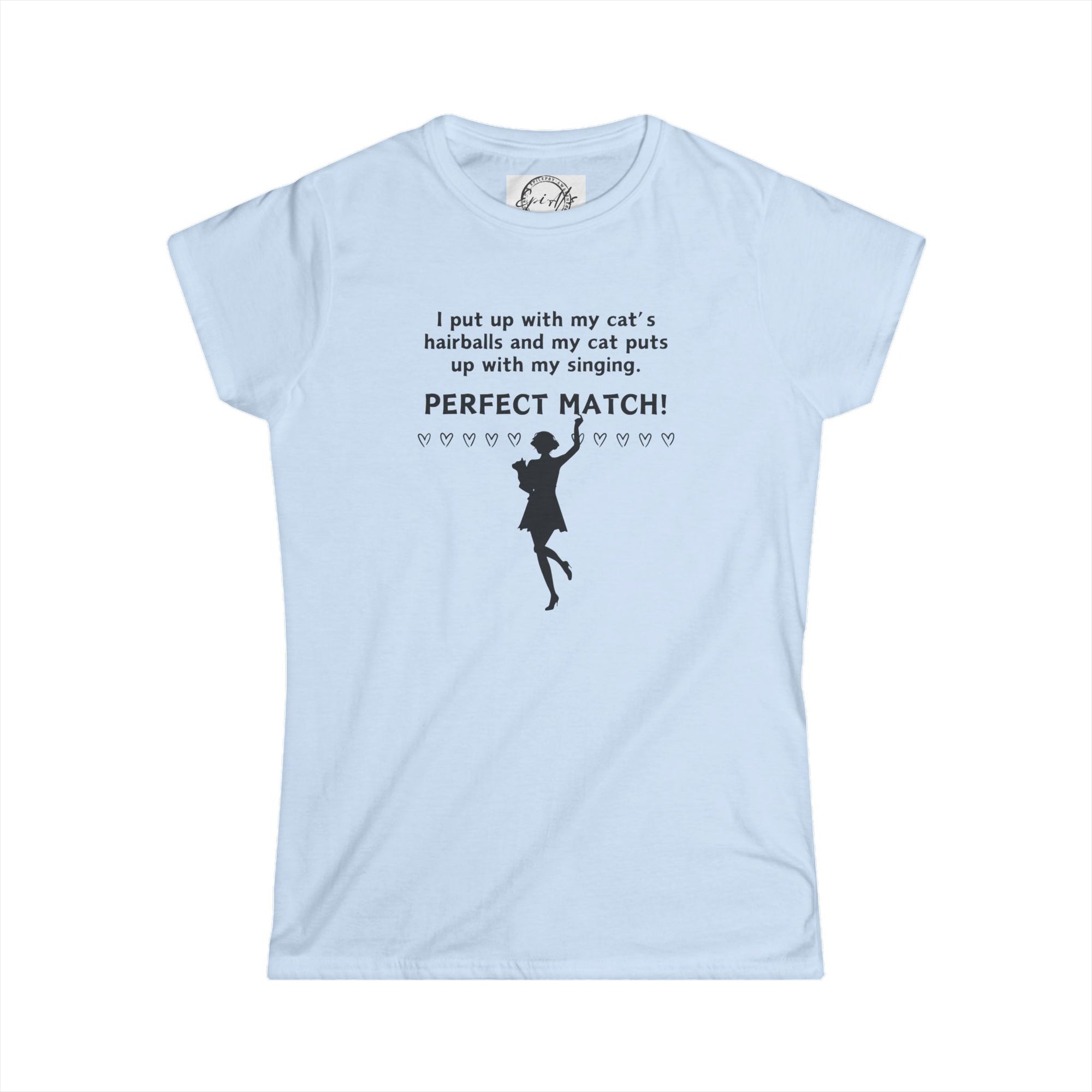 Hairballs & Singing Women's Softstyle Tee