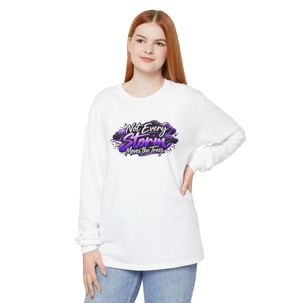 Not Every Storm Moves the Trees Epilepsy Awareness Long Sleeve Shirt