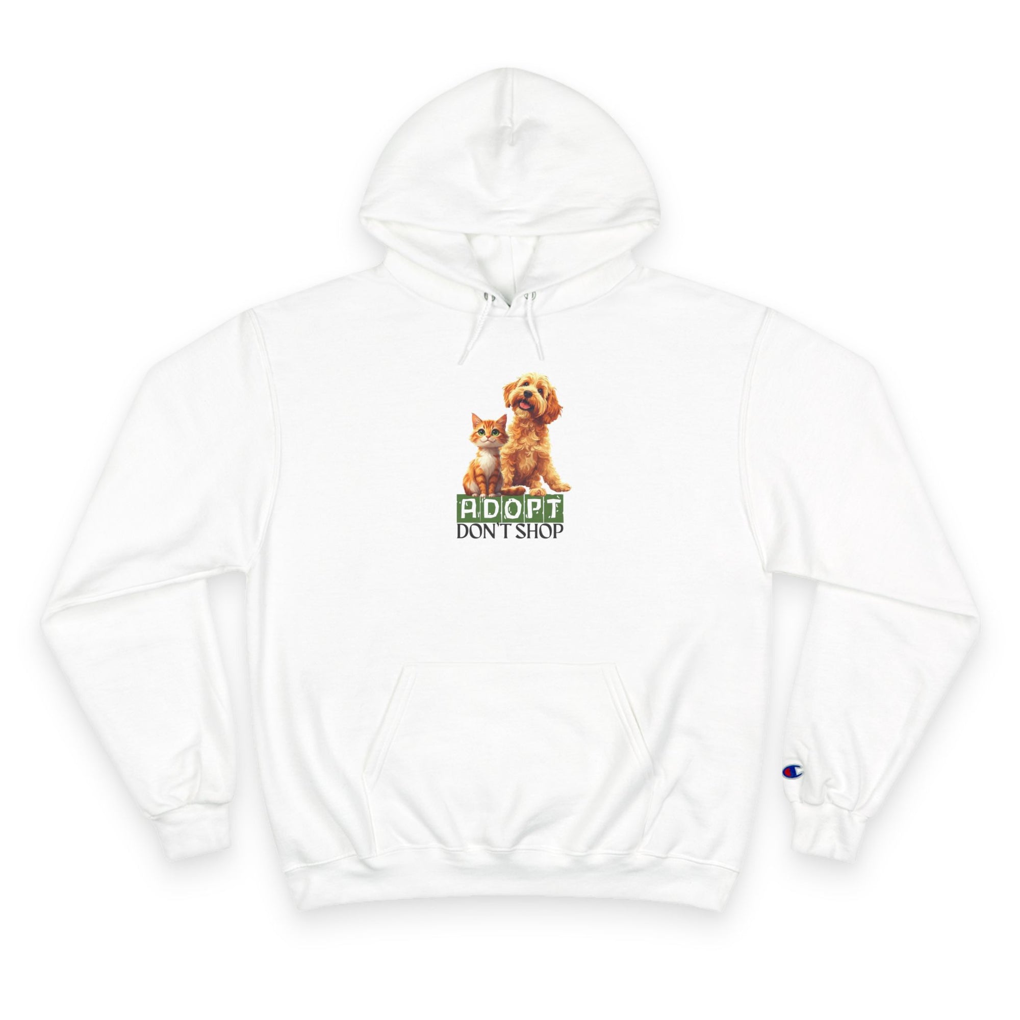 Adopt Don't Shop Pet Lover Hoodie