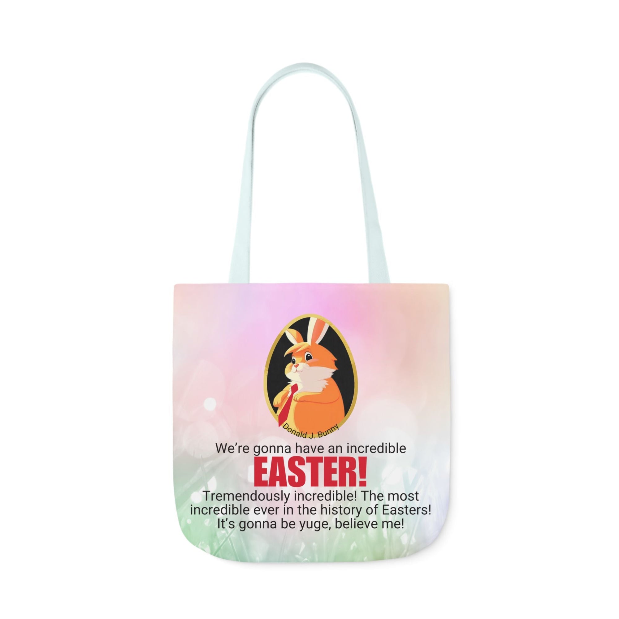 Incredible Easter Canvas Tote Bag - 5-Color Straps Printify