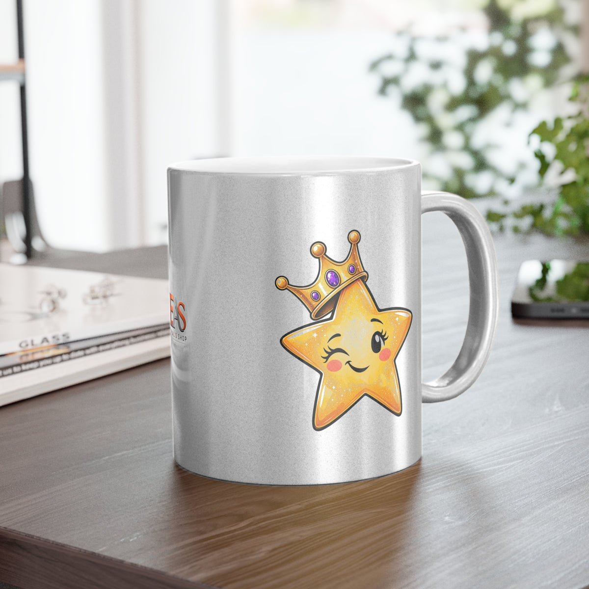 Main Character Energy Metallic Coffee Mug | Gold or Silver 11 oz Mug