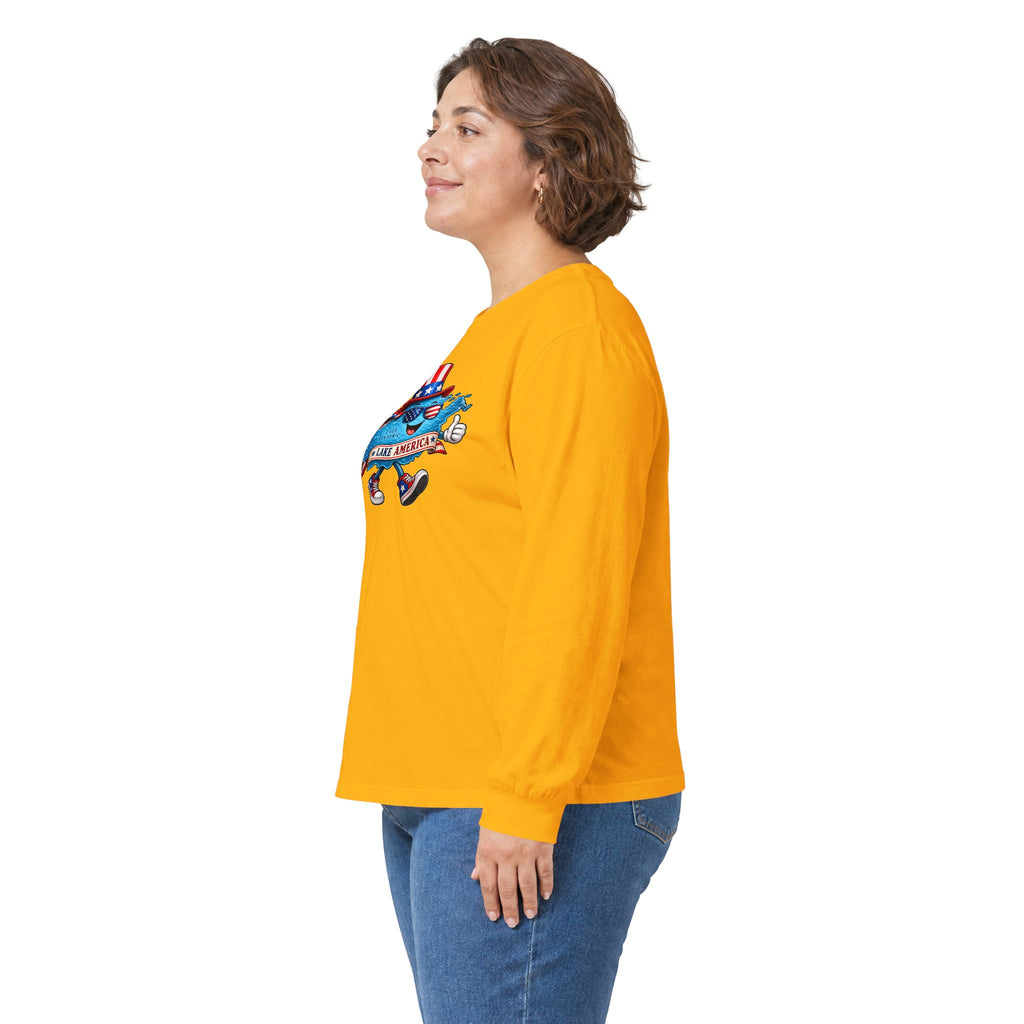 Lake Ontario Dressed as Lake America Halloween Unisex Long Sleeve Tee