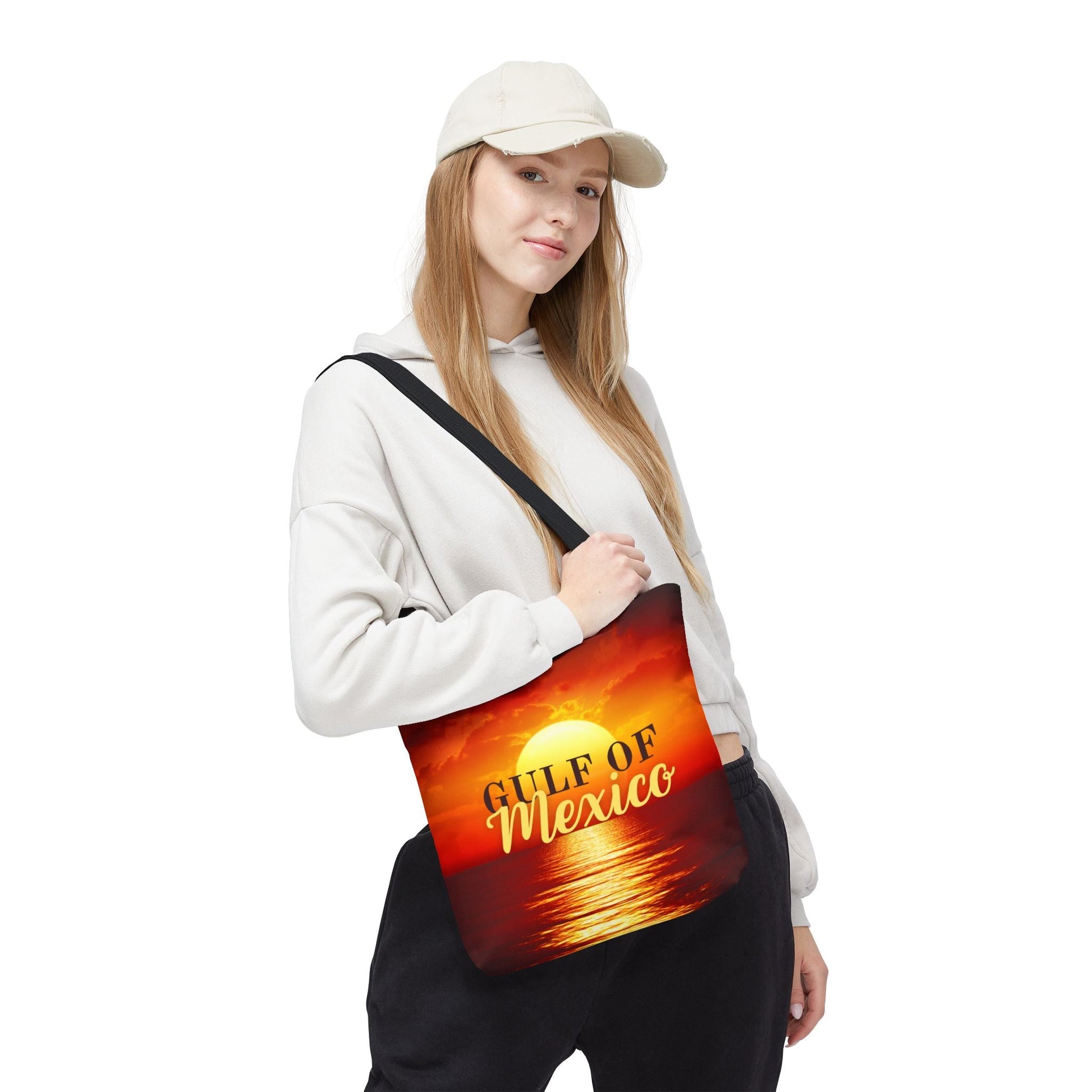 Gulf of Mexico Sunset Tote Bag - Chic Beach Accessory Printify