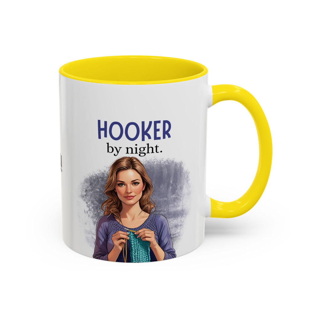 Cat Lady Hooker Funny Coffee Mug