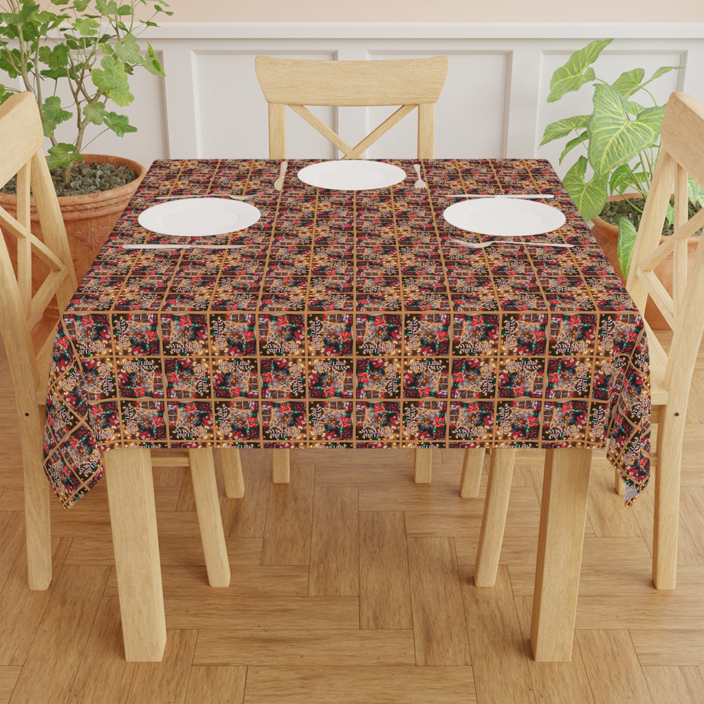 Merry Little Christmas Tablecloth