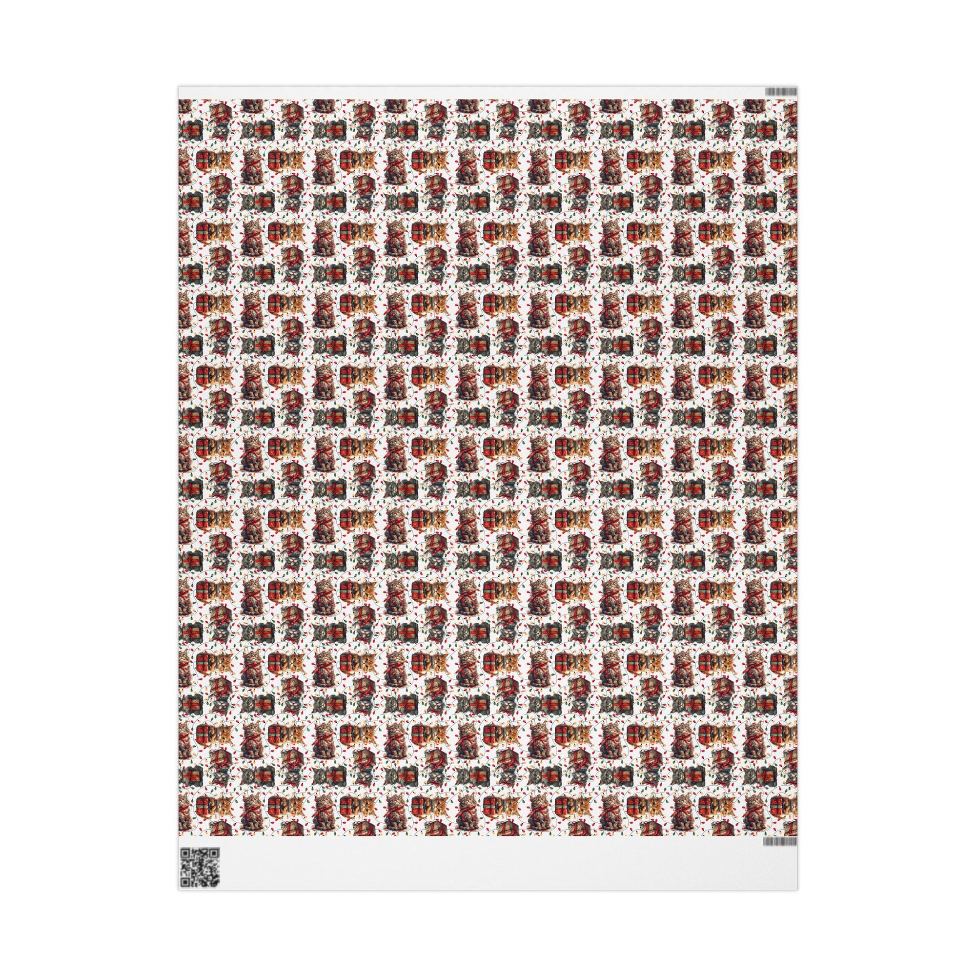 Festive Kitties Christmas Wrapping Paper