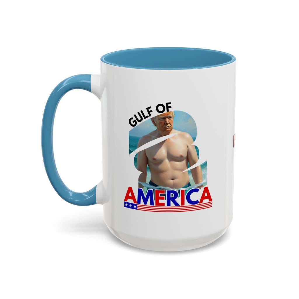 Trump's Gulf of America Accent Coffee Mug Printify
