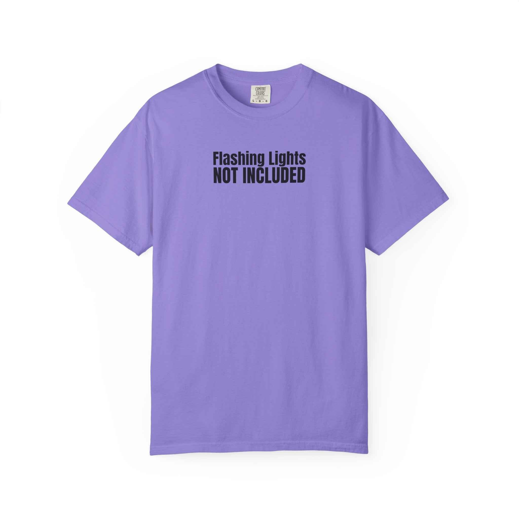 Flashing Lights Not Included T-Shirt | Epilepsy Awareness Tee
