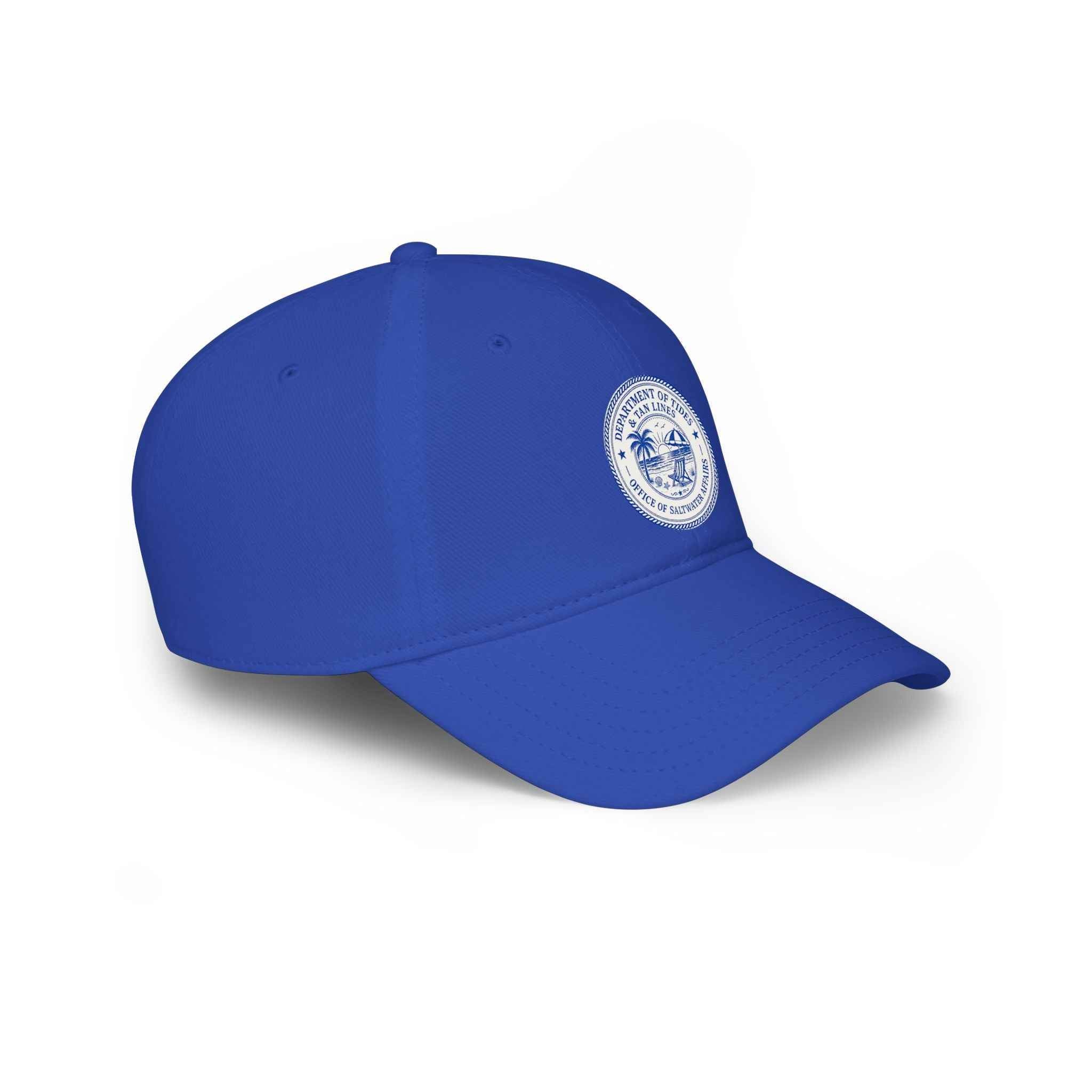 Department of Tides & Tan Lines Dad Cap – Coastal Seal Hat, Office of Saltwater Affairs