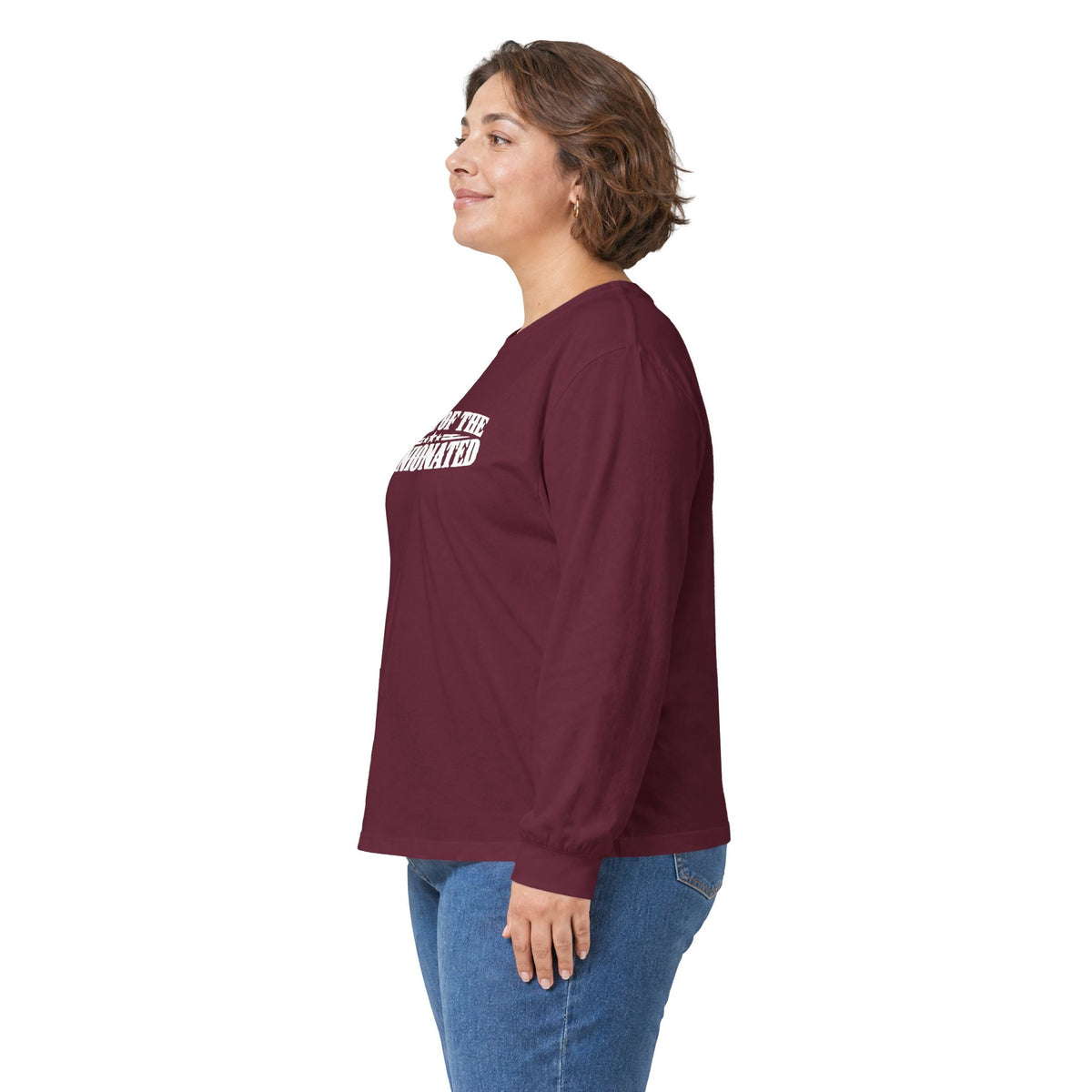 Home of the Opinionated Long Sleeve T-Shirt | Patriotic Humor & Free Speech Tee
