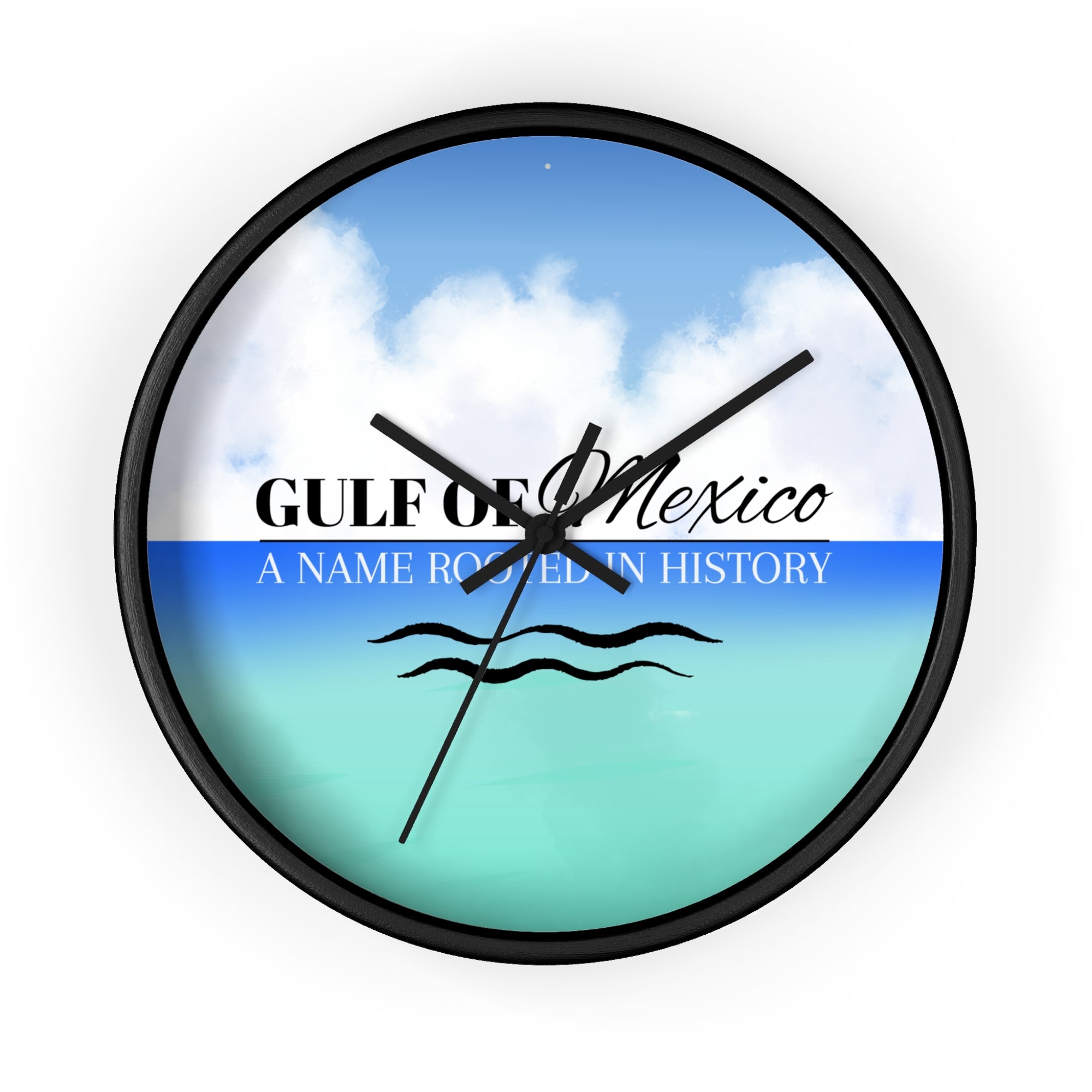 Gulf of Mexico Wall Clock